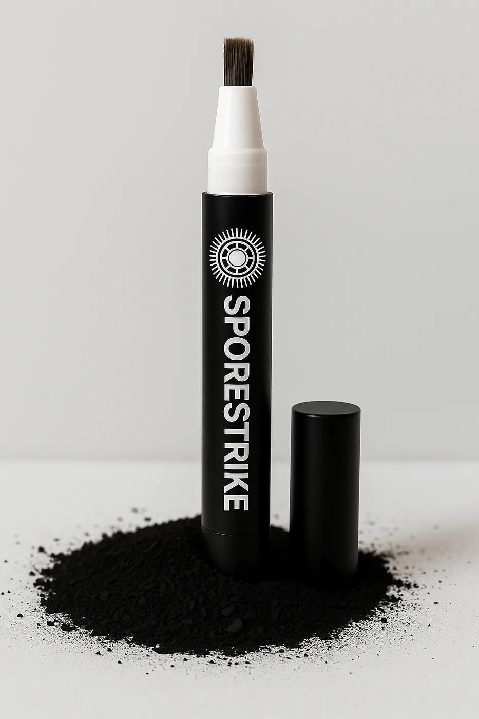 Sporestrike matte-black precision pen applicator, oxygen-sealed